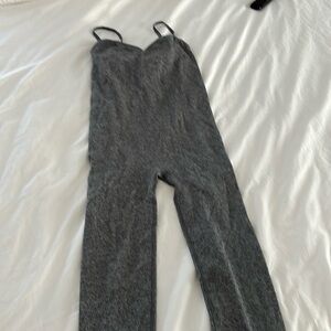 Hatch Gray maternity Jumpsuit